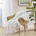 CozyAmp Heated Throw Blanket - Faux Fur, 5 Heat Settings
