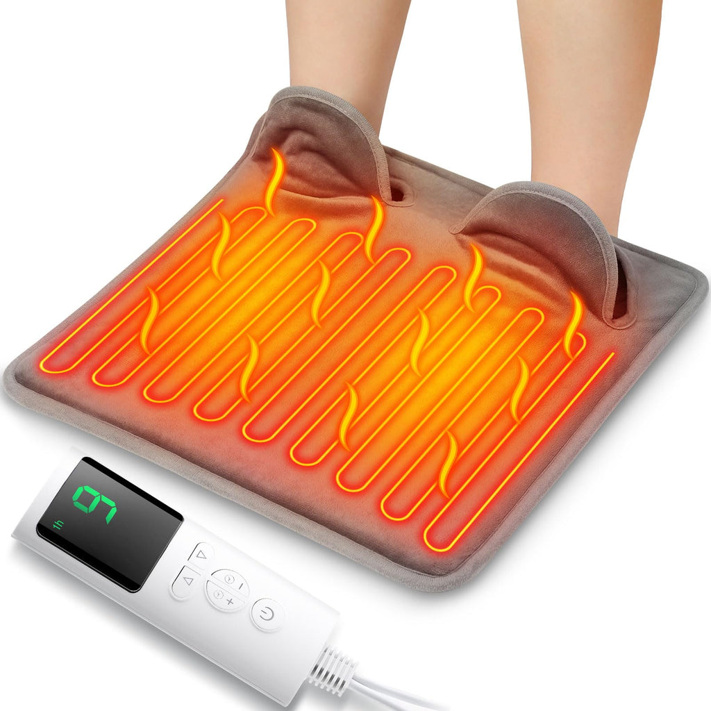CozyAmp Heated Foot Warmer with LCD Display - 9 Settings