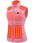 CozyAmp Women's Heated Vest - Lightweight, Quilted