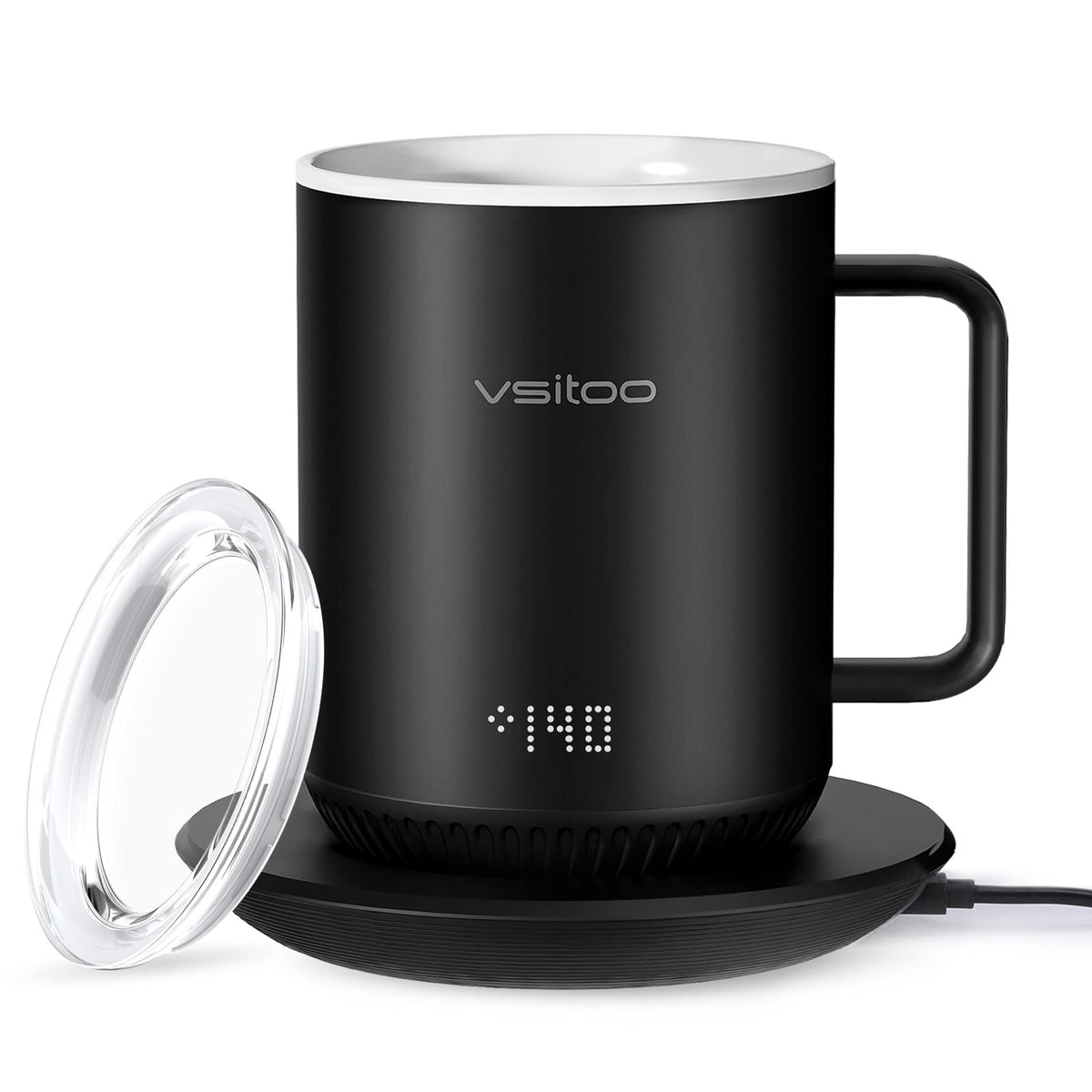 CozyAmp Smart Heated Coffee Mug - App Controlled